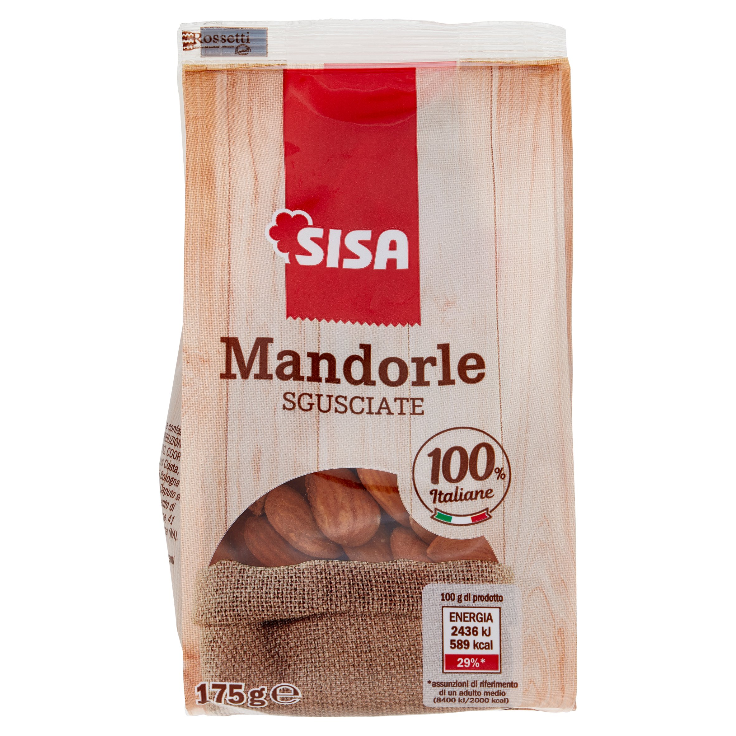 Sisa Mandorle Sgusciate 175 g