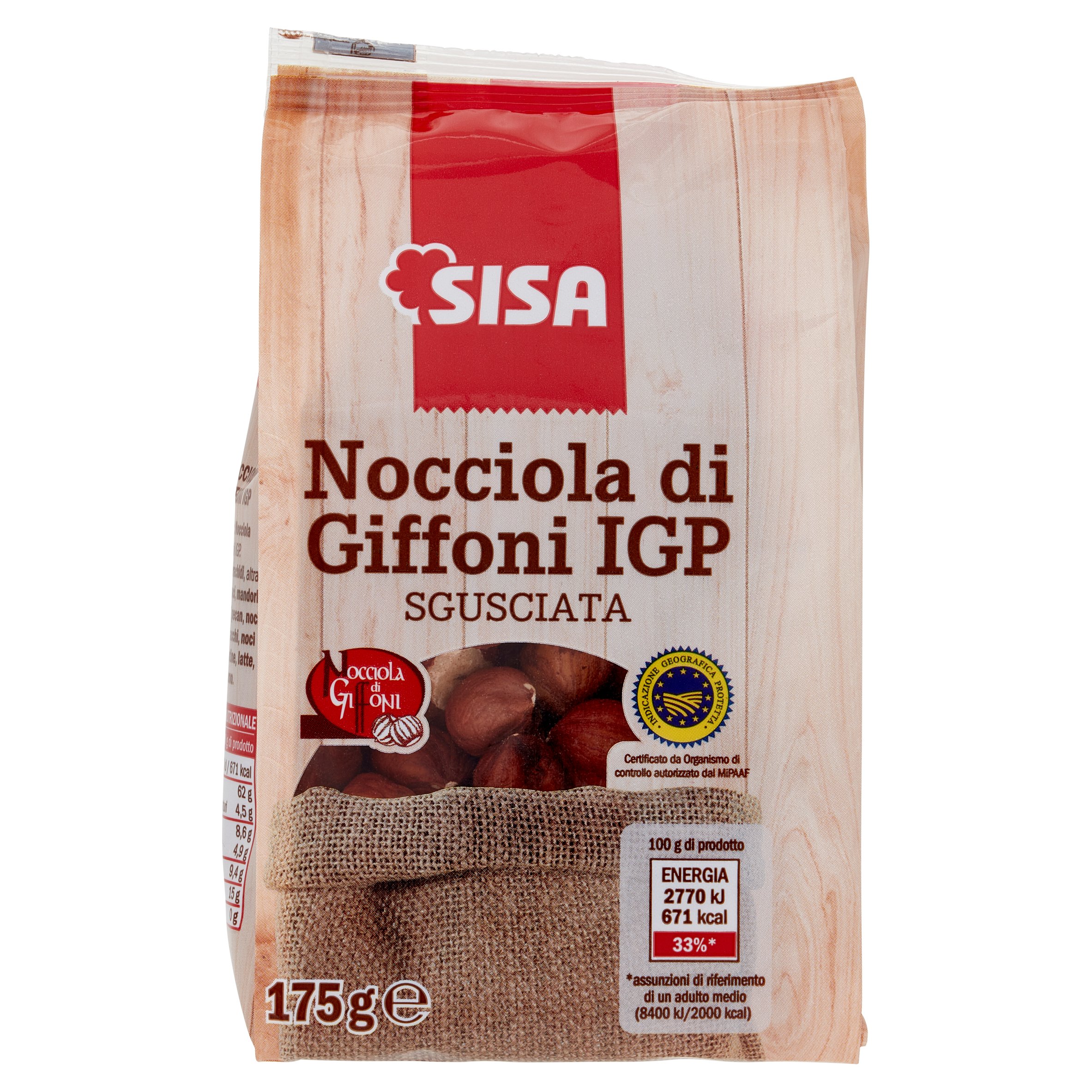 Sisa Nocciola di Giffoni IGP Sgusciata 175 g