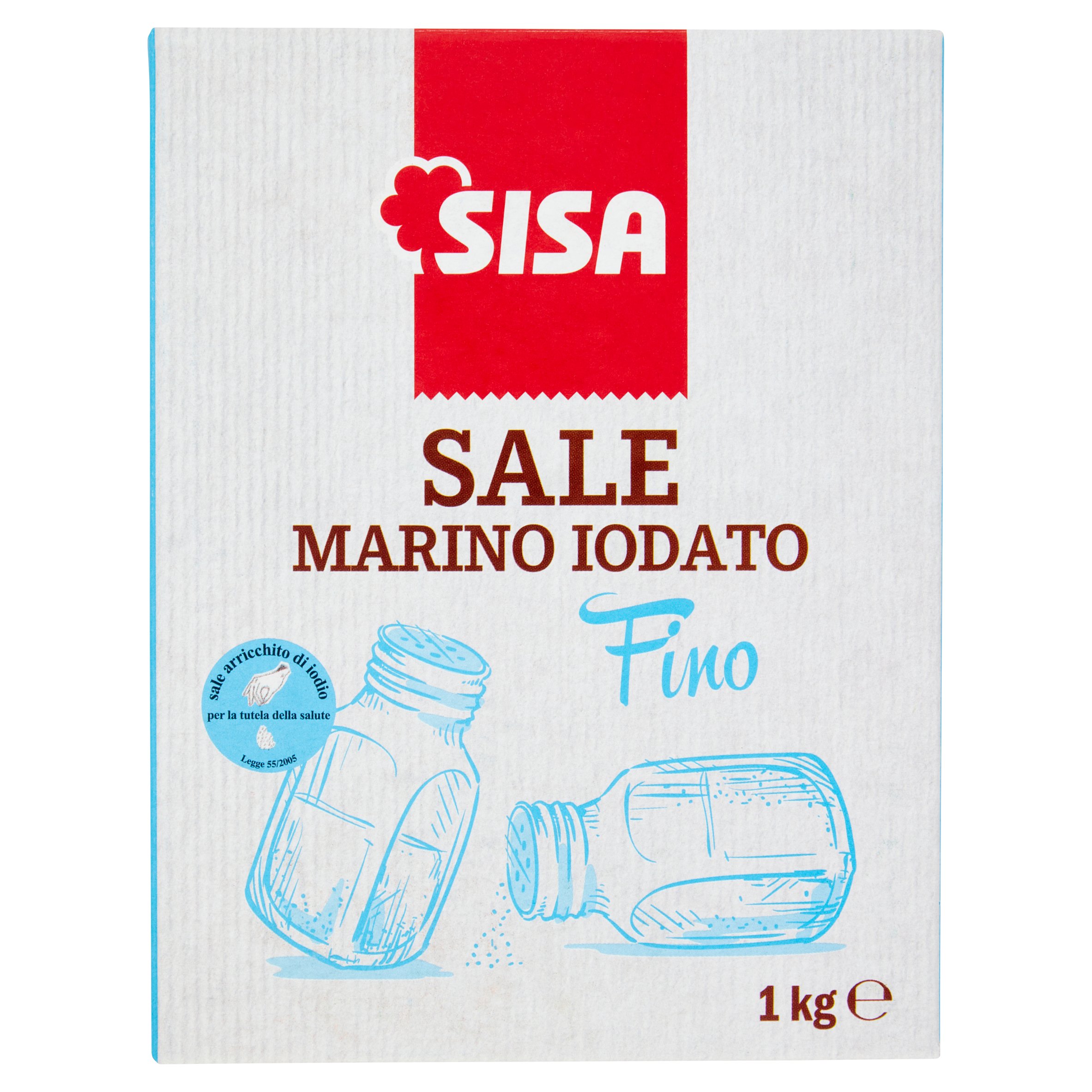 Sisa Sale Marino Iodato Fino 1 kg
