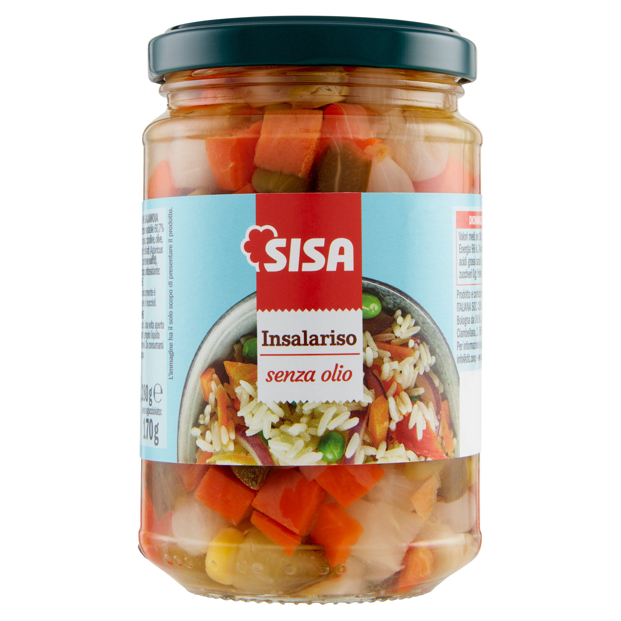 Sisa Insalariso senza olio 280 g