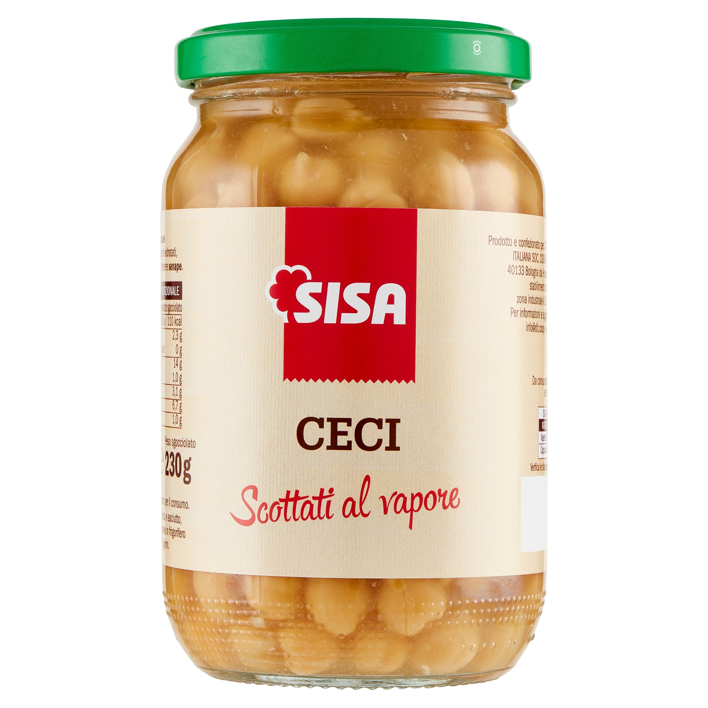 Sisa Ceci Scottati al vapore 360 g