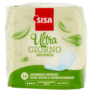 Sisa Assorbenti Ripiegati Ultra Giorno Anatomico 14 pezzi