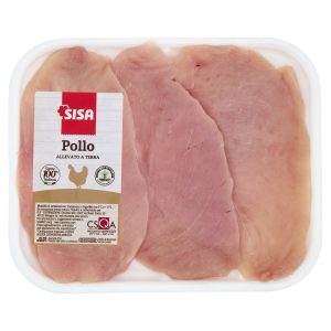 Sisa Petto di Pollo Bianco Allevato a Terra a Fette