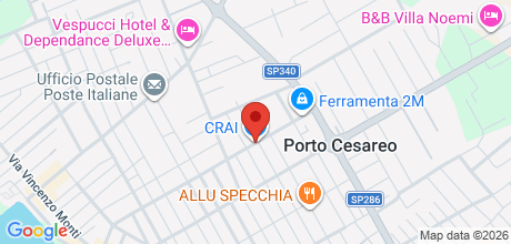 Mappa del punto vendita