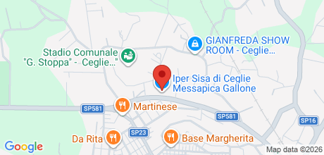 Mappa del punto vendita